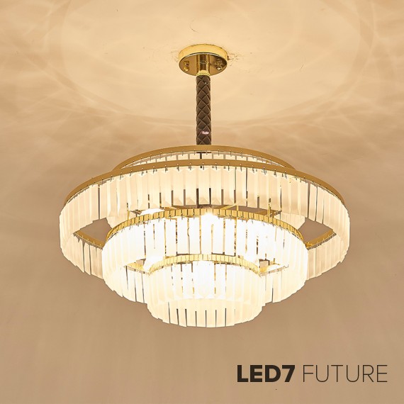 Loft Industry Modern - Spring Chandelier